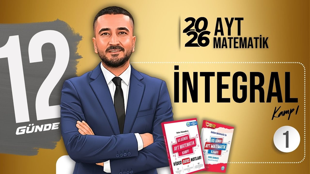 İntegral 1 | İNTEGRAL KAMPI | 65 Günde AYT Matematik