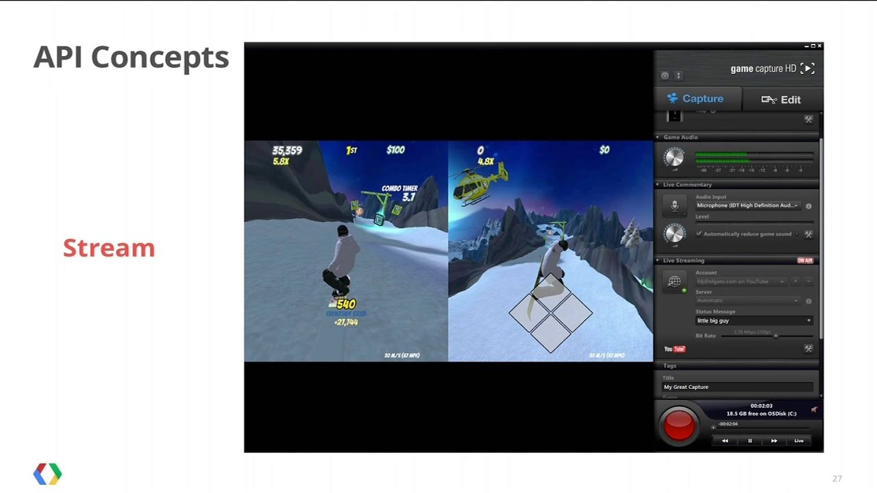 Google I/O 2013 - Broadcast Yourself!: Using the YouTube Live APIs to Stream to the World