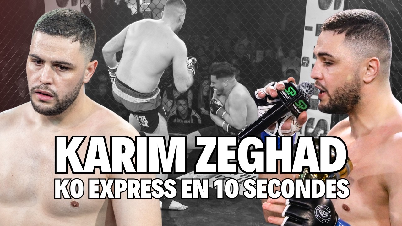 KARIM ZEGHAD MET KO EN 6 SECONDES 😱💥 | Inside Star Night – Coulisses, Conférence & Combat