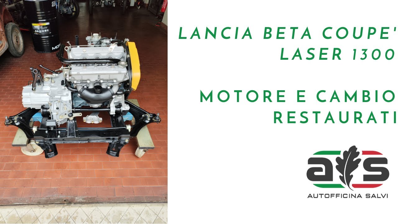 LANCIA BETA COUPE' LASER 1300 - MOTORE E CAMBIO RESTAURATI