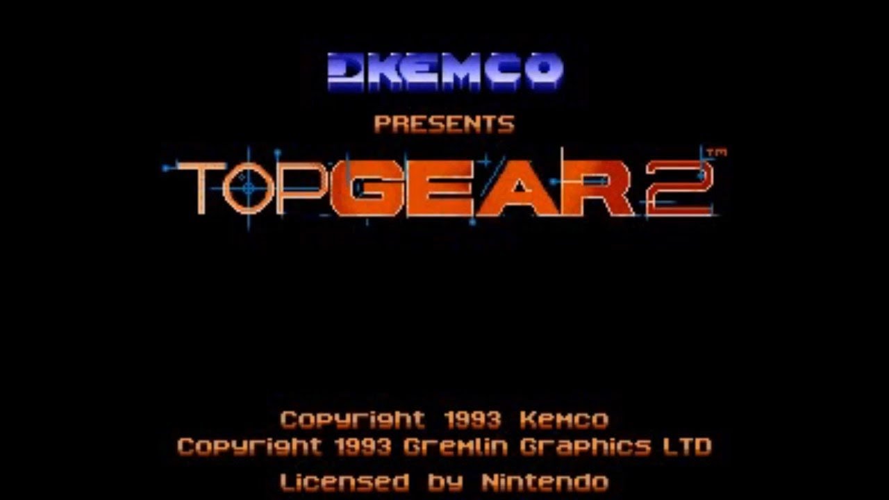 Top Gear 2 (SNES) - Longplay