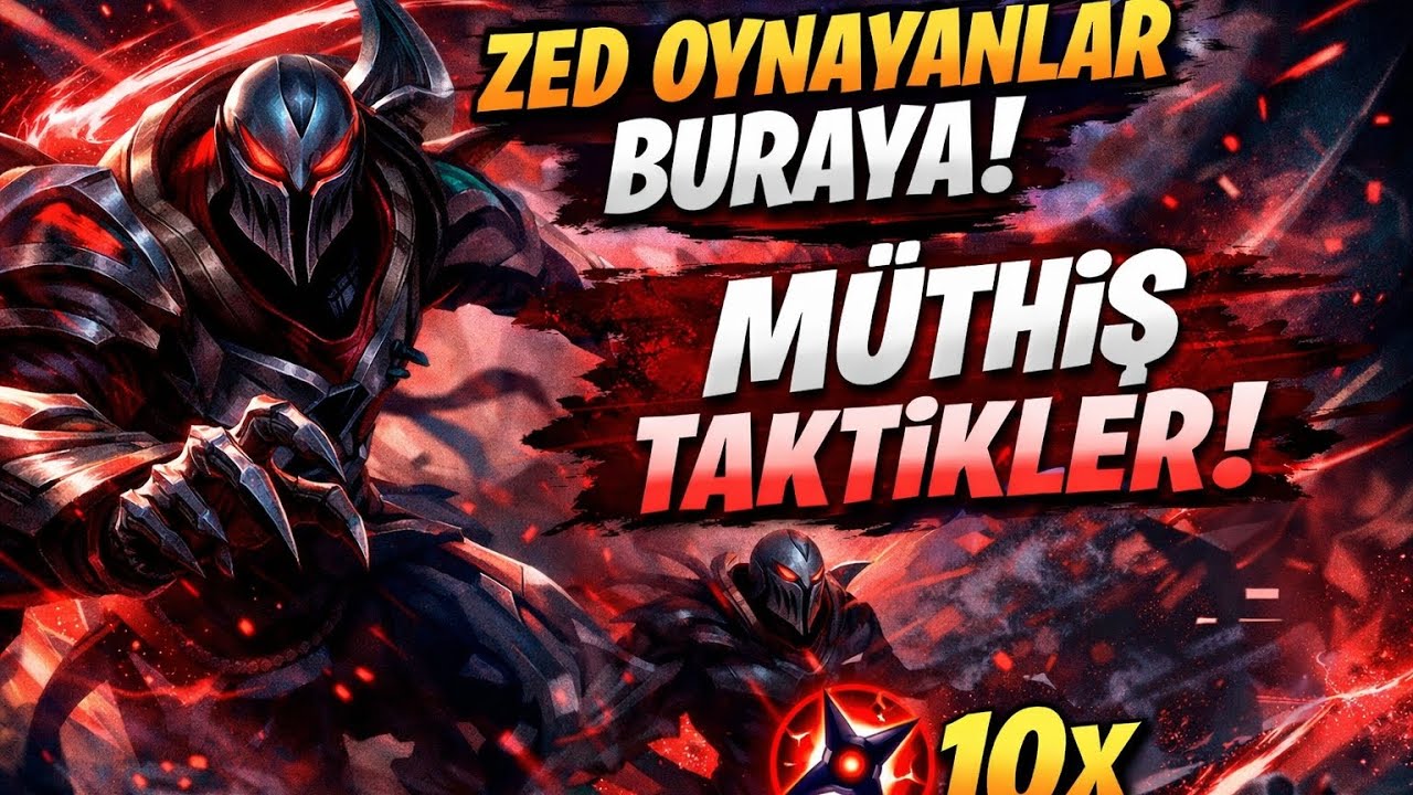 🔥 ZED İLE ORTA KORİDORU SİLDİM! | Kimse DurDURamadı
