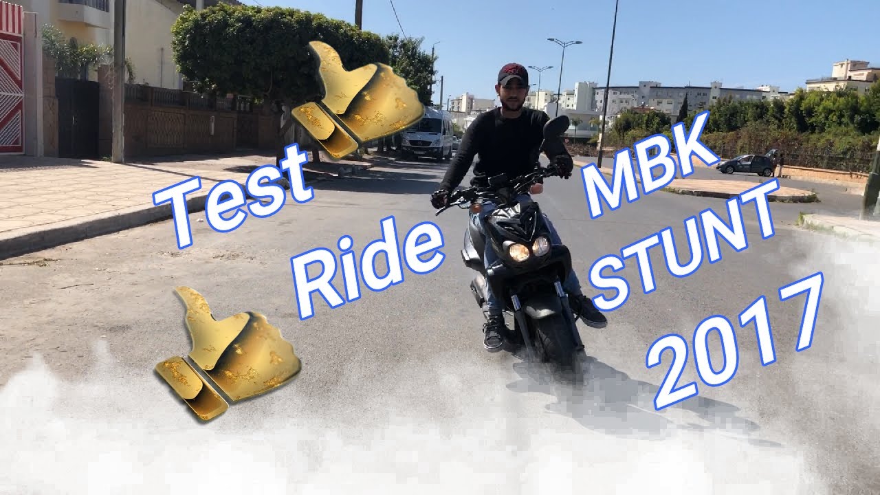 Test Ride : MBK Stunt 49cc - 2017