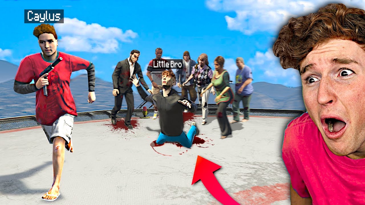 Его УКУСИЛА СТАЯ ЗОМБИ в GTA 5 RP..