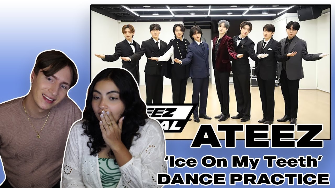 ATEEZ - 'Ice On My Teeth' Dance Practice (Moving ver.) Reaction | ATINY Couple React to ATEEZ