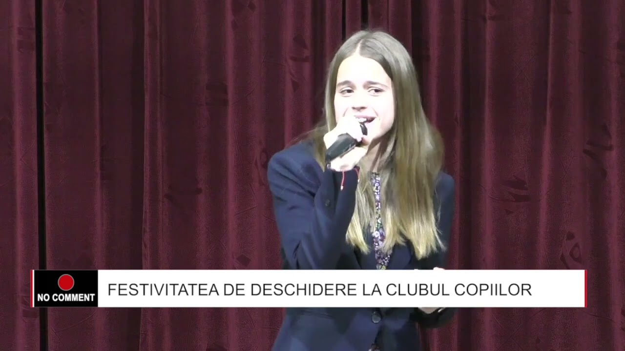 NO COMMENT: FESTIVITATEA DE DESCHIDERE LA CLUBUL COPIILOR