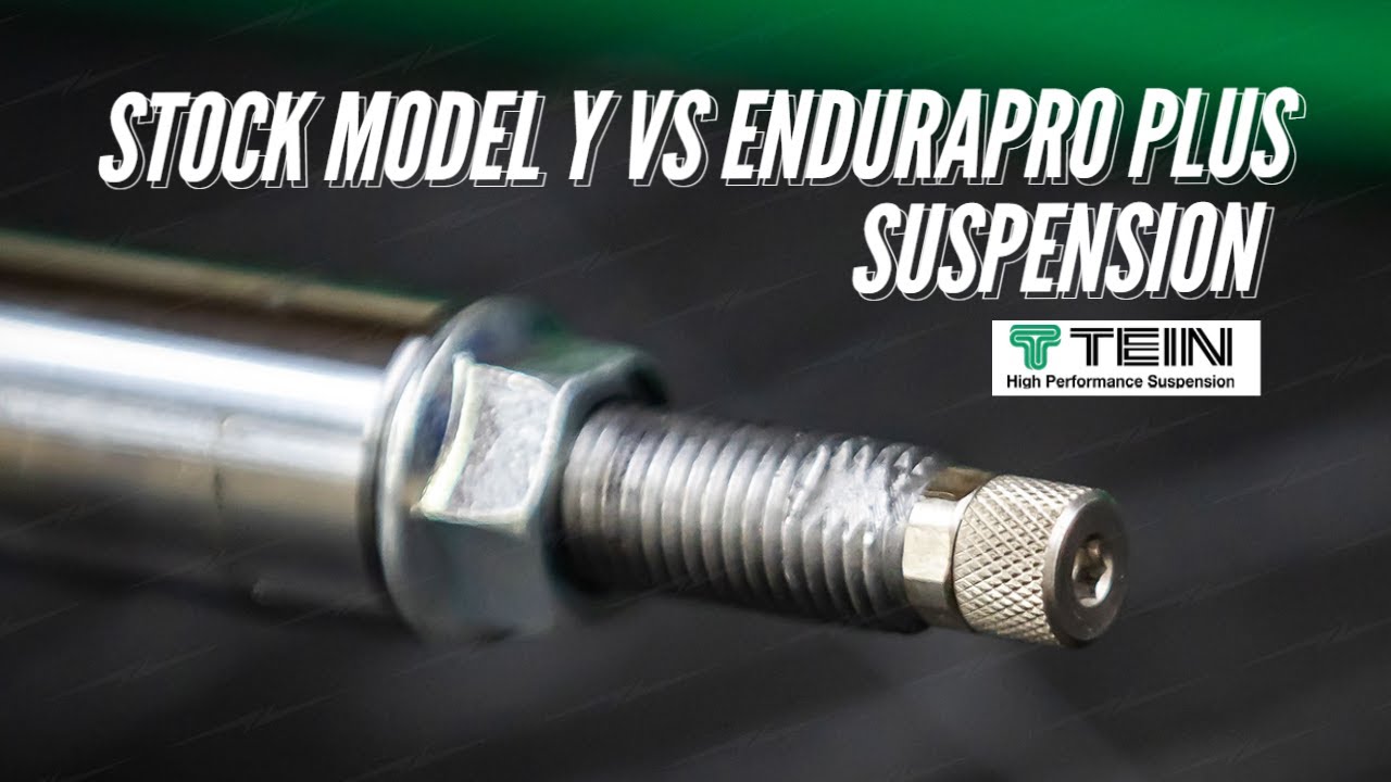 Разборки!!!! Амортизаторы Tein EnduraPro Plus против стандартной подвески Model Y.