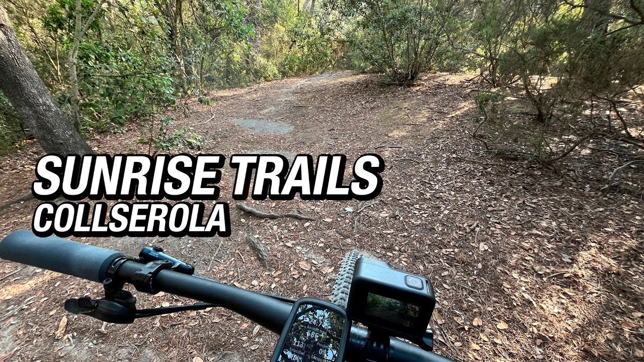 MTB Sunrise Trails POV (Collserola, Barcelona)
