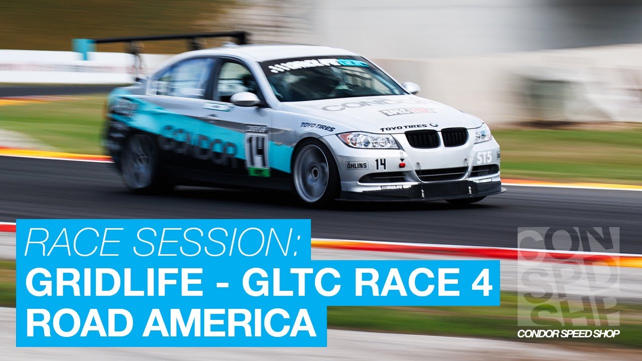 CONSPDSHP - In-car - BMW E90 330 at Road America | - GLTC Race 4 - GRIDLIFE