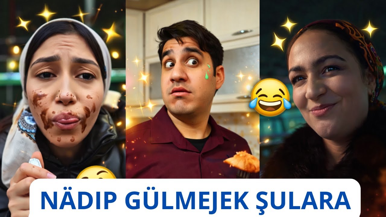 MYRAT MOLLA WE LE&Yacute;LI - T&Auml;ZEJE PRIKOLLAR. NUTELLAAAAA! #turkmentiktok