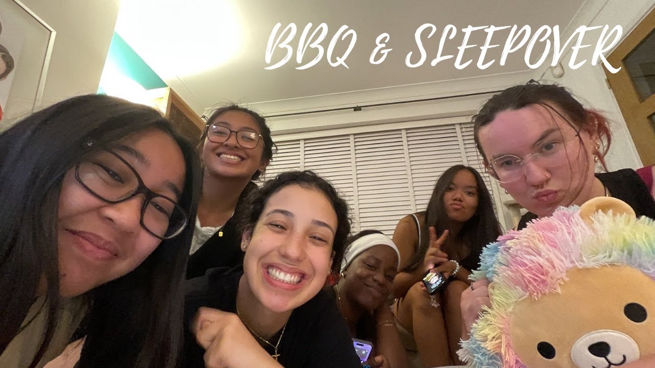Summer BBQ & Sleepover with the Girls | 🪵🔥😴