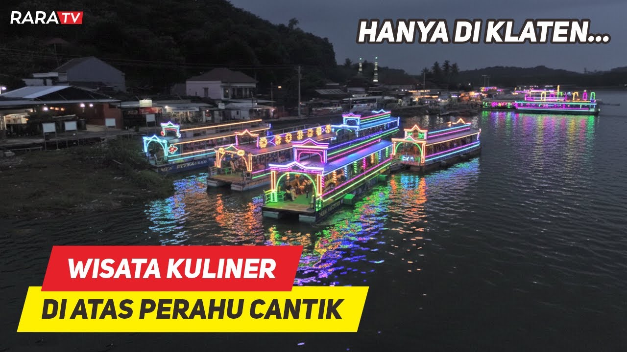 WAJIB DICOBA‼️Wisata Kuliner di Atas Perahu “LABUHAN BAJO–nya” Jawa Tengah