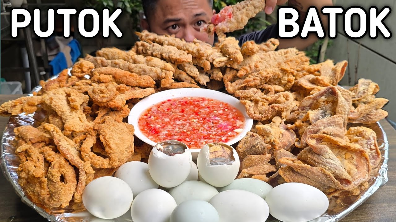 CRISPY PUTOK BATOK | OUTDOOR COOKING | MUKBANG PHILIPPINES