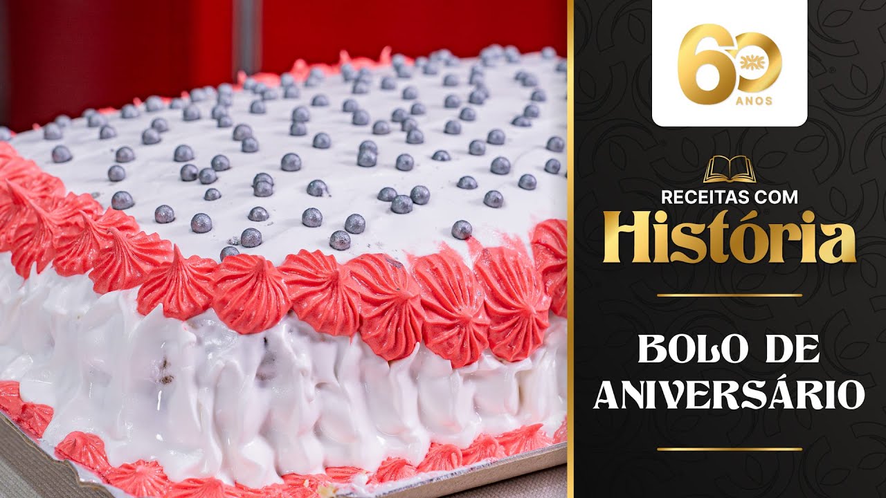 EP. 10 - Bolo de Aniversário dos anos 2000 com Glacê, Doce de Leite e Ameixa | Receita com história
