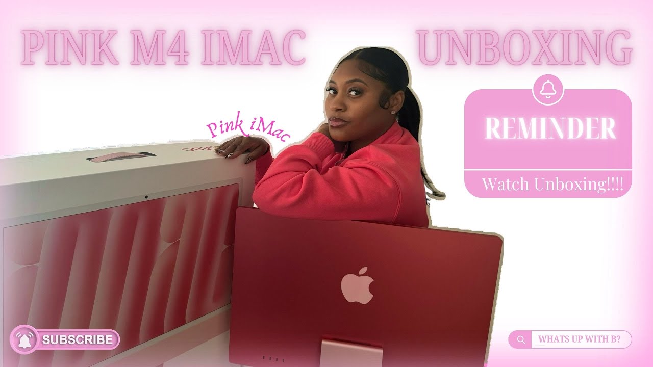 I Unboxed the Pink iMac