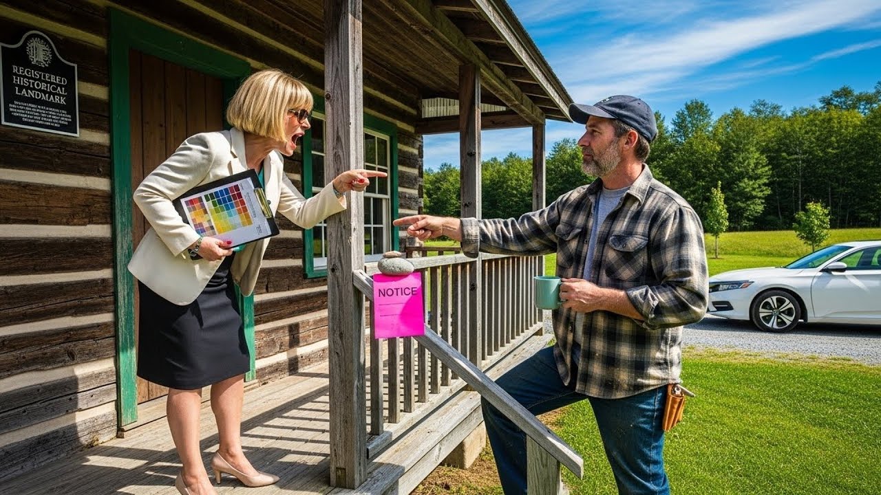 HOA Tried Forcing Me To Paint My Cabin, Unaware It's A Registered Historical Landmark
