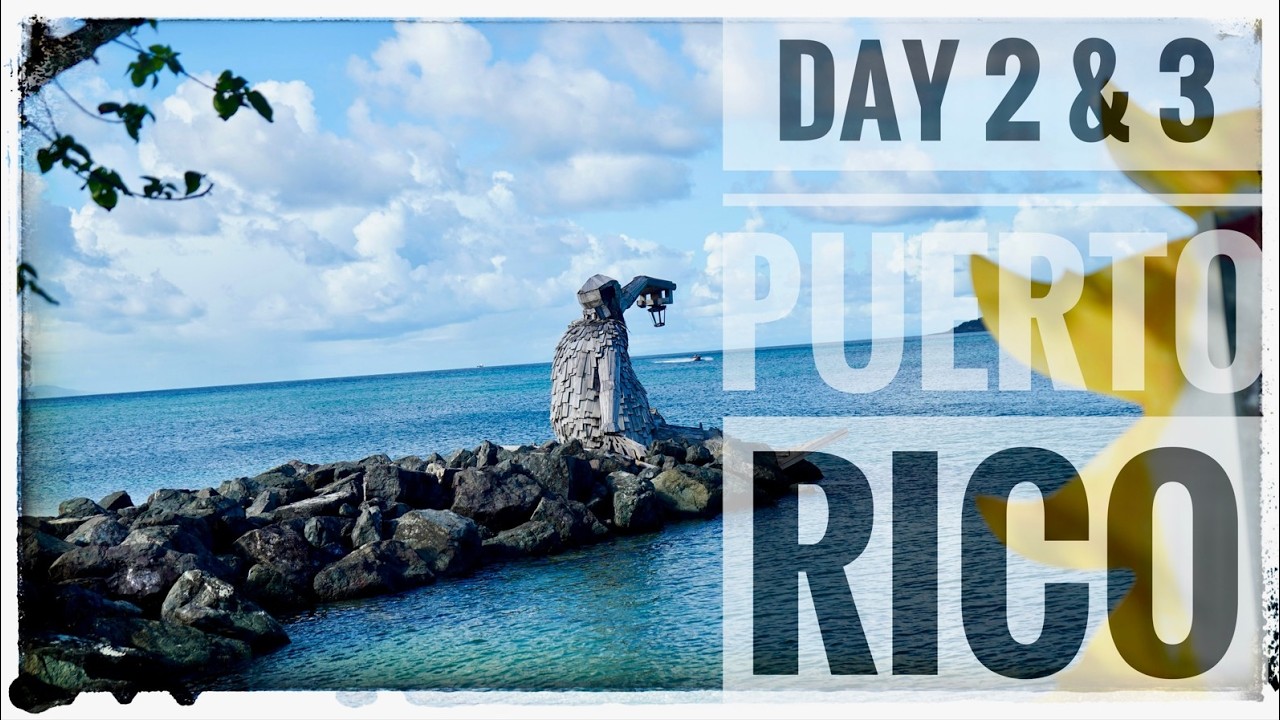 Puerto Rico 🇵🇷 | Condado Beach & Culebra Island | Ferry, Swimming, Food & Art Streets