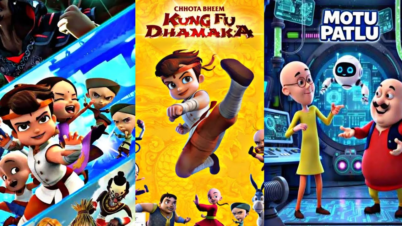 Motu Patlu Robot Fighting Game | Chhota Bheem Kung Fu Dhamaka Gameplay | Motu Patlu Mobile Game 🤩❤️