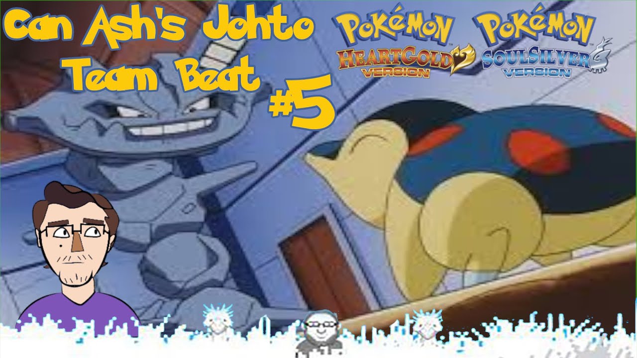 Ash vs Pokémon HeartGold & SoulSilver Ep. 5 – Nerves of Steelix! Intense Battle