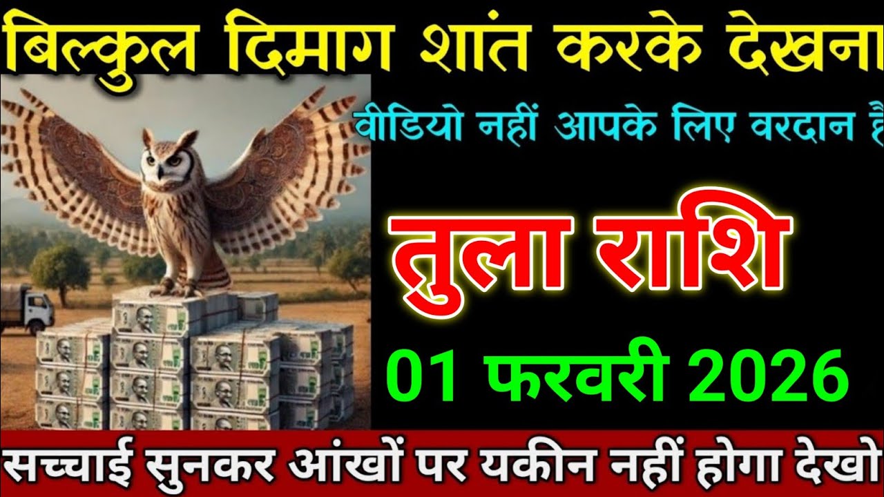 तुला राशि 28 जनवरी 2026 बिल्कुल दिमाग शांत करके देखना वीडियो नहीं वरदान है। Tula Rashi 
