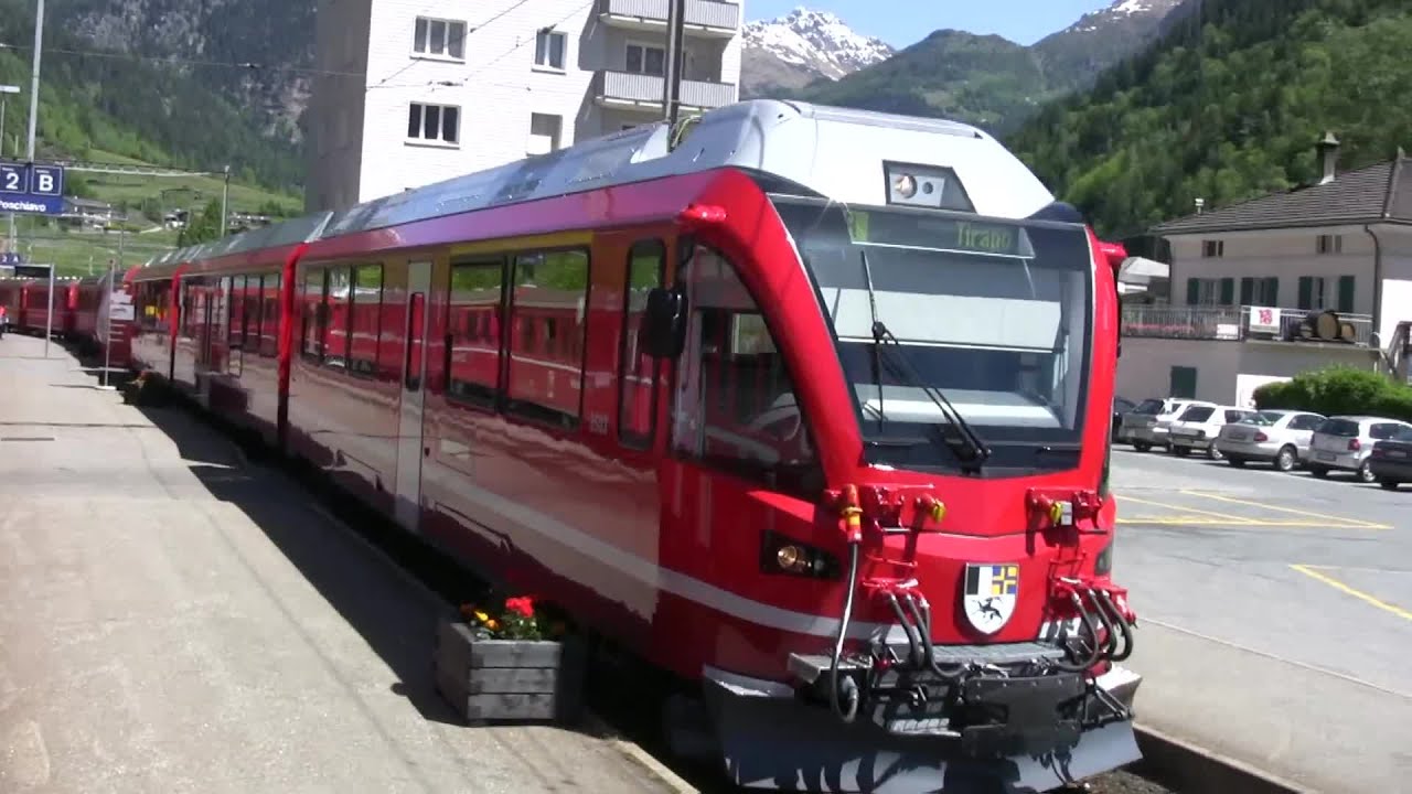 2010 - Il trenino rosso del Bernina - da Tirano a St. Moritz