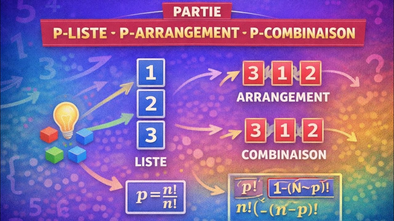 ✅ P-Liste – P-Arrangement – P-Combinaison | Tout comprendre en 30 min