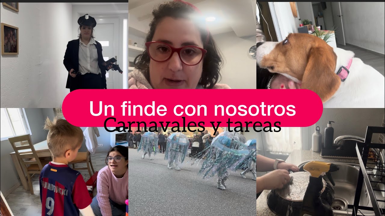 CARNAVALES 🎭tareas del hogar 🏠 /vlog 