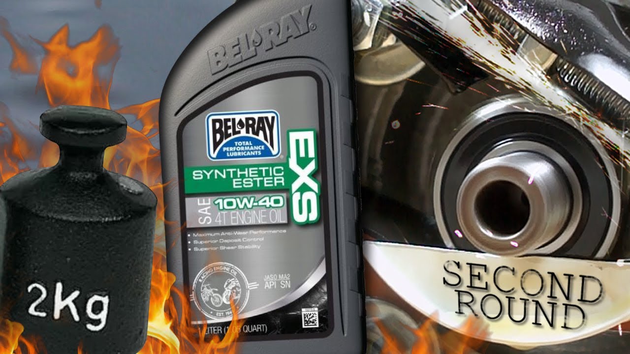 Bel-Ray EXS 10W40 Ester Насколько эффективно масло защищает двигатель? 2 кг