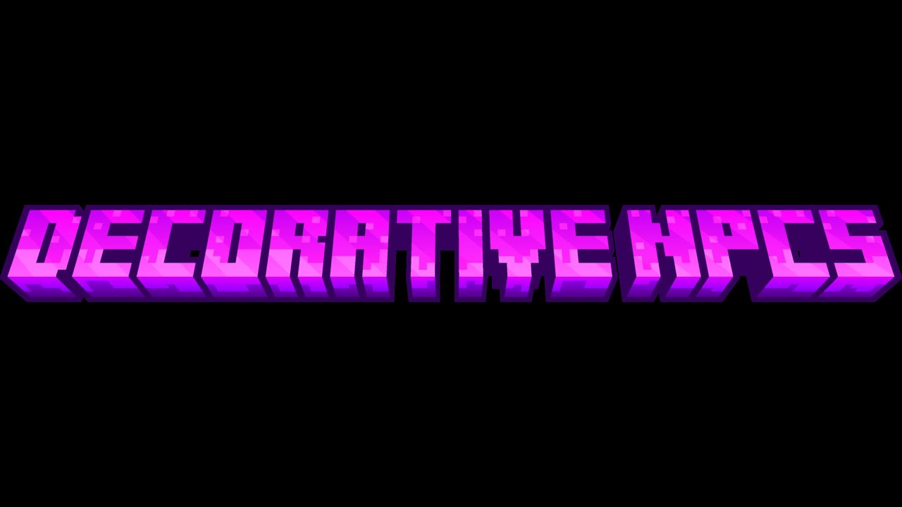 ⭐ Decorative NPCs ⭐ Showcase ⭐ Minecraft spigot plugin