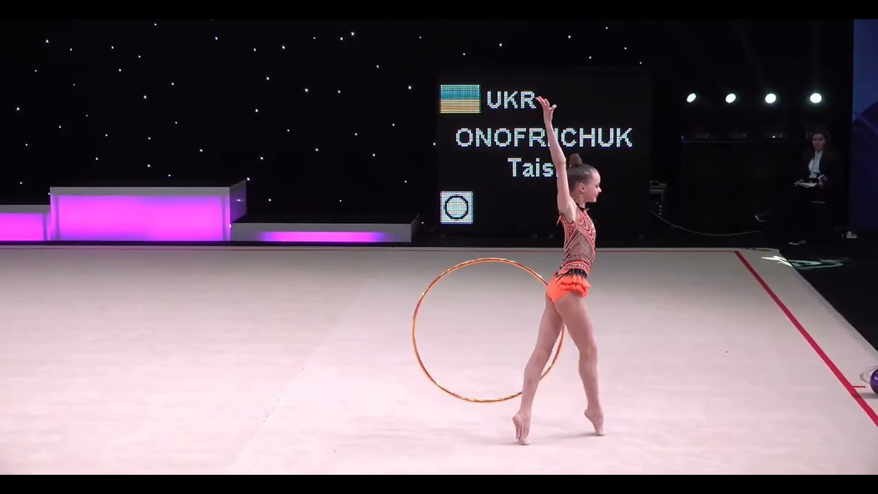 Taisiia Onofriichuk Junior Hoop Qual 30,000 - FIG International Tournament 