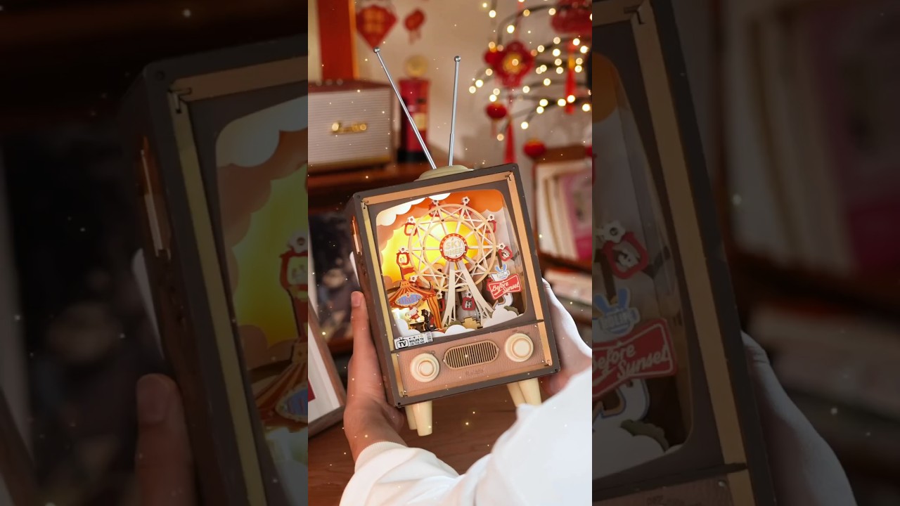 Sunset Carnival DIY Music Box #miniature #musicbox