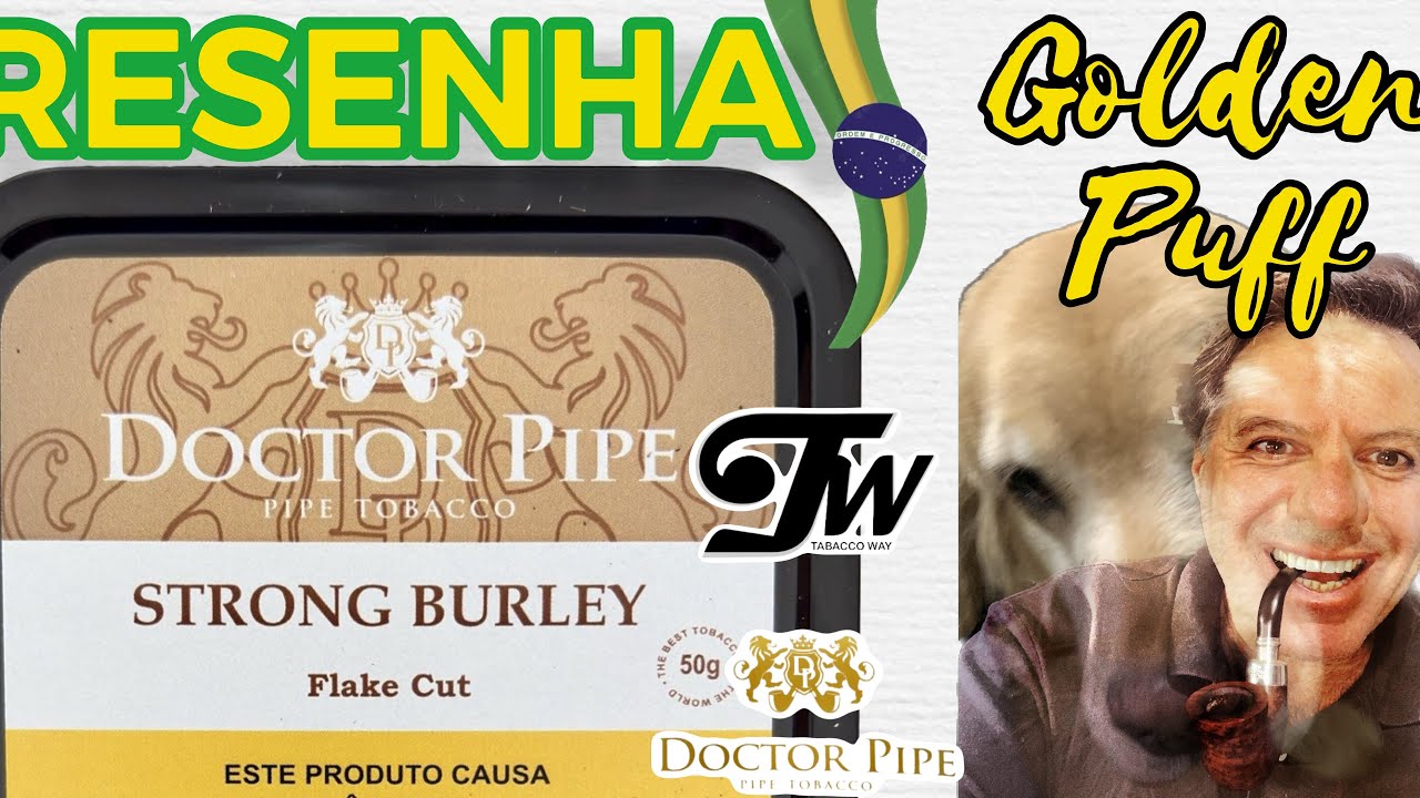 Tabaco STRONG BURLEY, um flake potente 🇧🇷🇧🇷