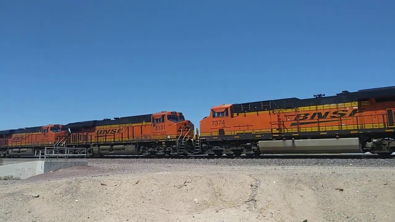 EB BNSF Z Train At Lenwood CA! #bigbossrailfanner