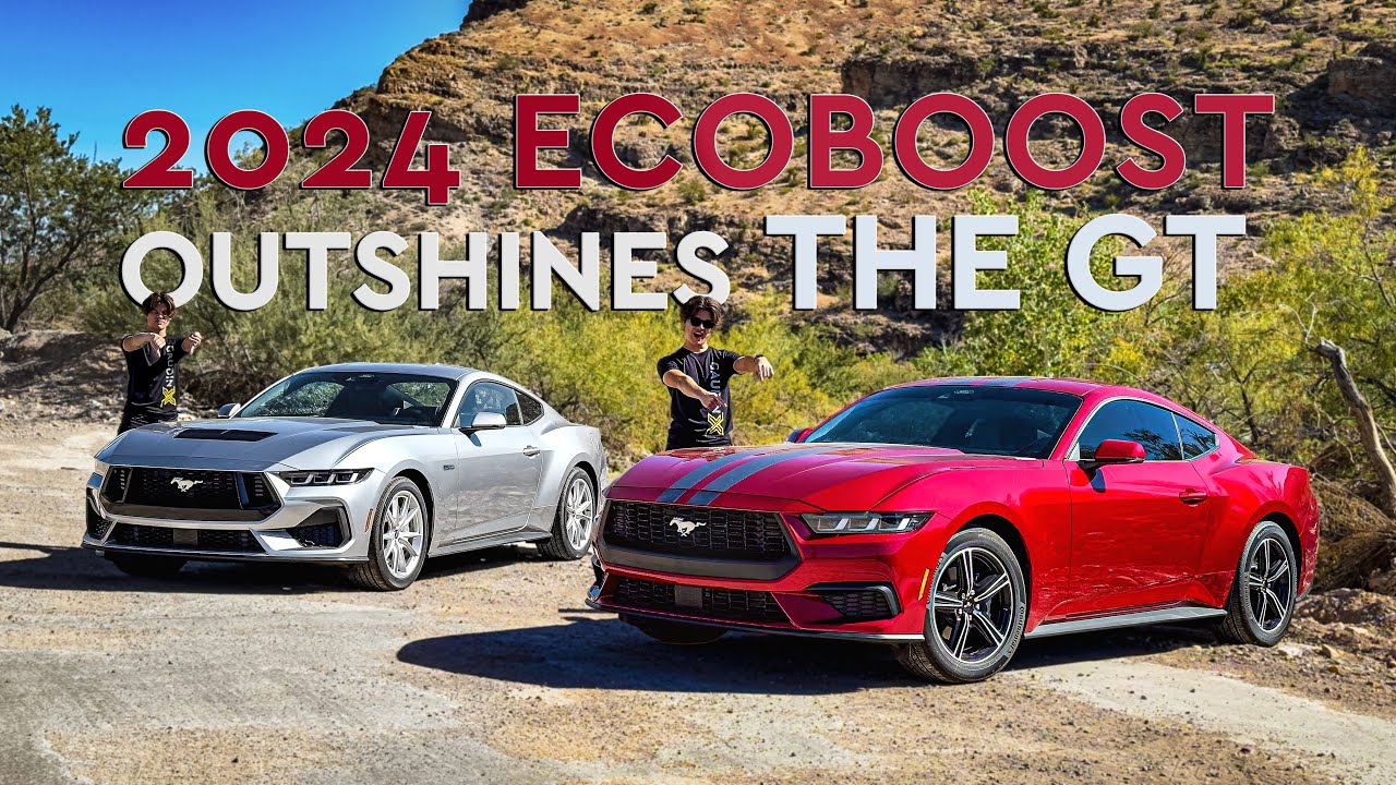 Mustang GT 2024 года против EcoBoost: 5 основных причин победы EcoBoost