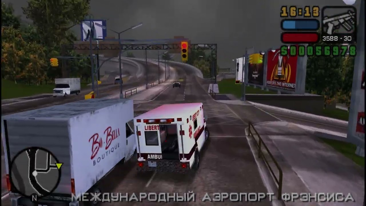 Прохождение Игры GTA Liberty City Stories #65 (Вечеринка в морге). PSP.