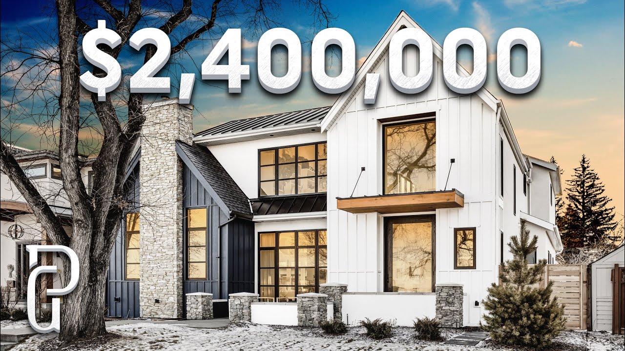 Inside a $2,400,000 Modern Coastal Home in Calgary, Alberta Canada | Propertygrams Mansion Tours