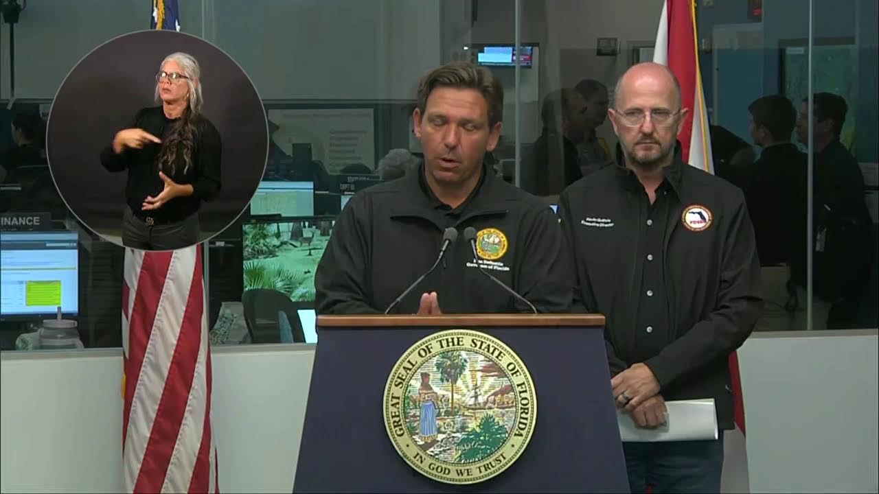 Governor DeSantis on Debby