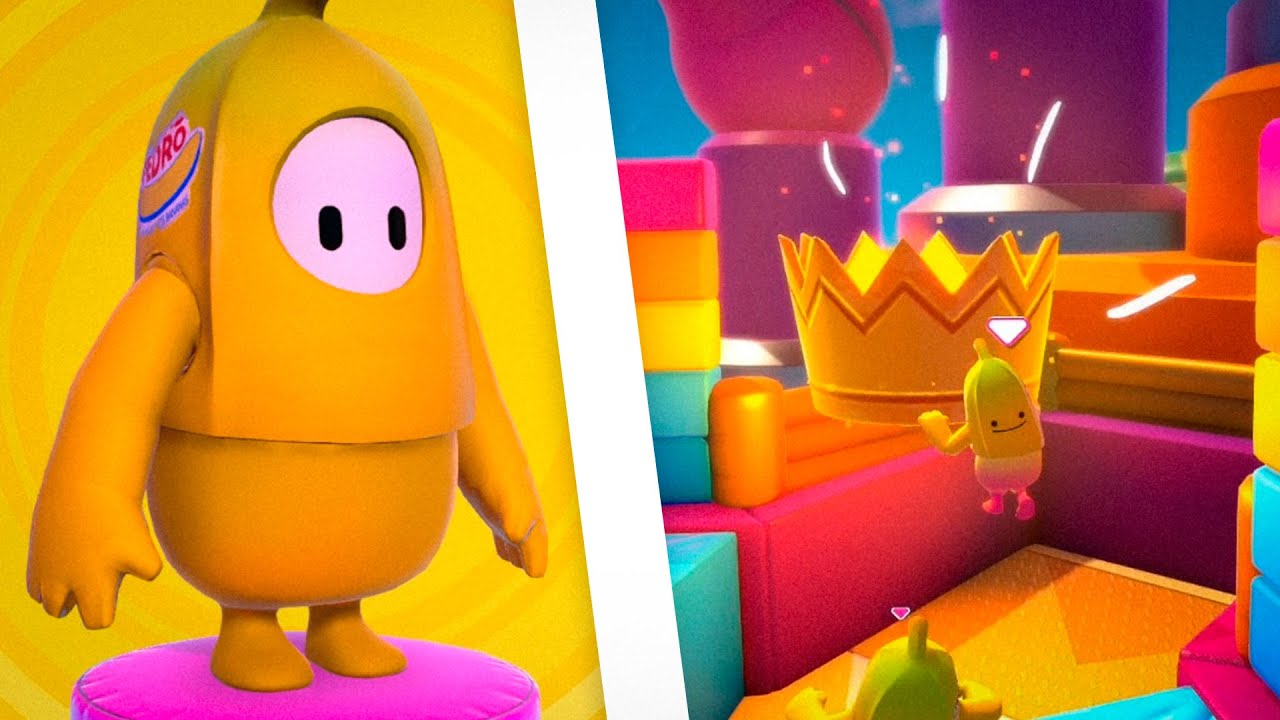 SKIN LENDÁRIA DE BANANA! A MELHOR ATE AGORA!? FALL GUYS