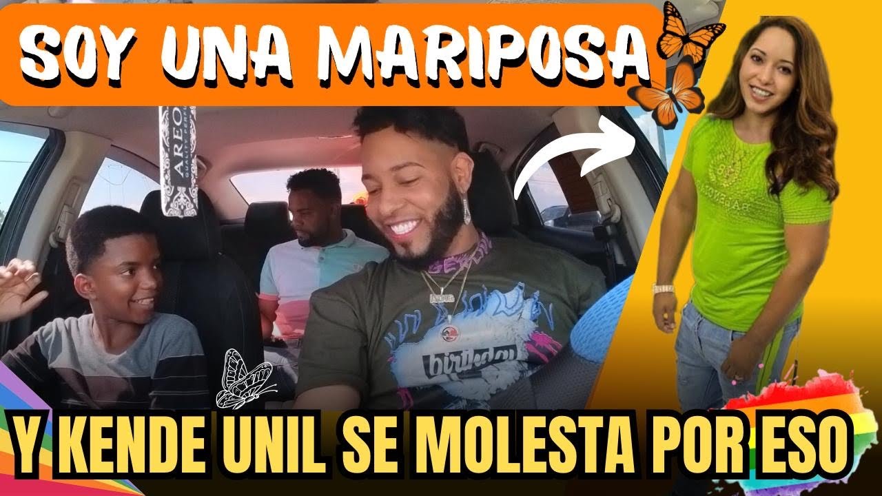SOY UNA MARIPOSA Y KENDE UNIL PIE NO LE GUSTA ESO