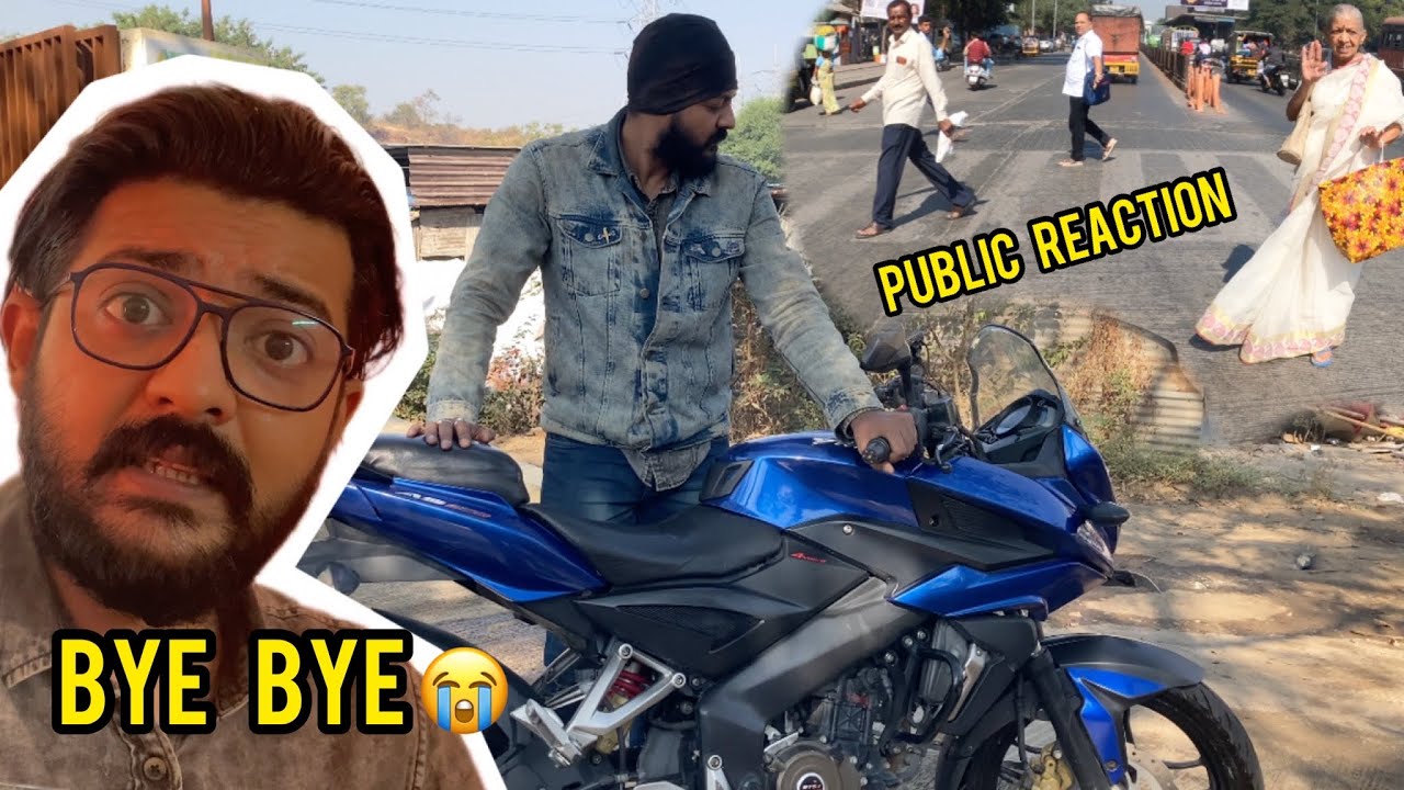 Bajaj Pulsar As200 ne Mujhe Emotional kar diya🥹😭 but.. ? | Public Reaction Gone Wrong! 😭|
