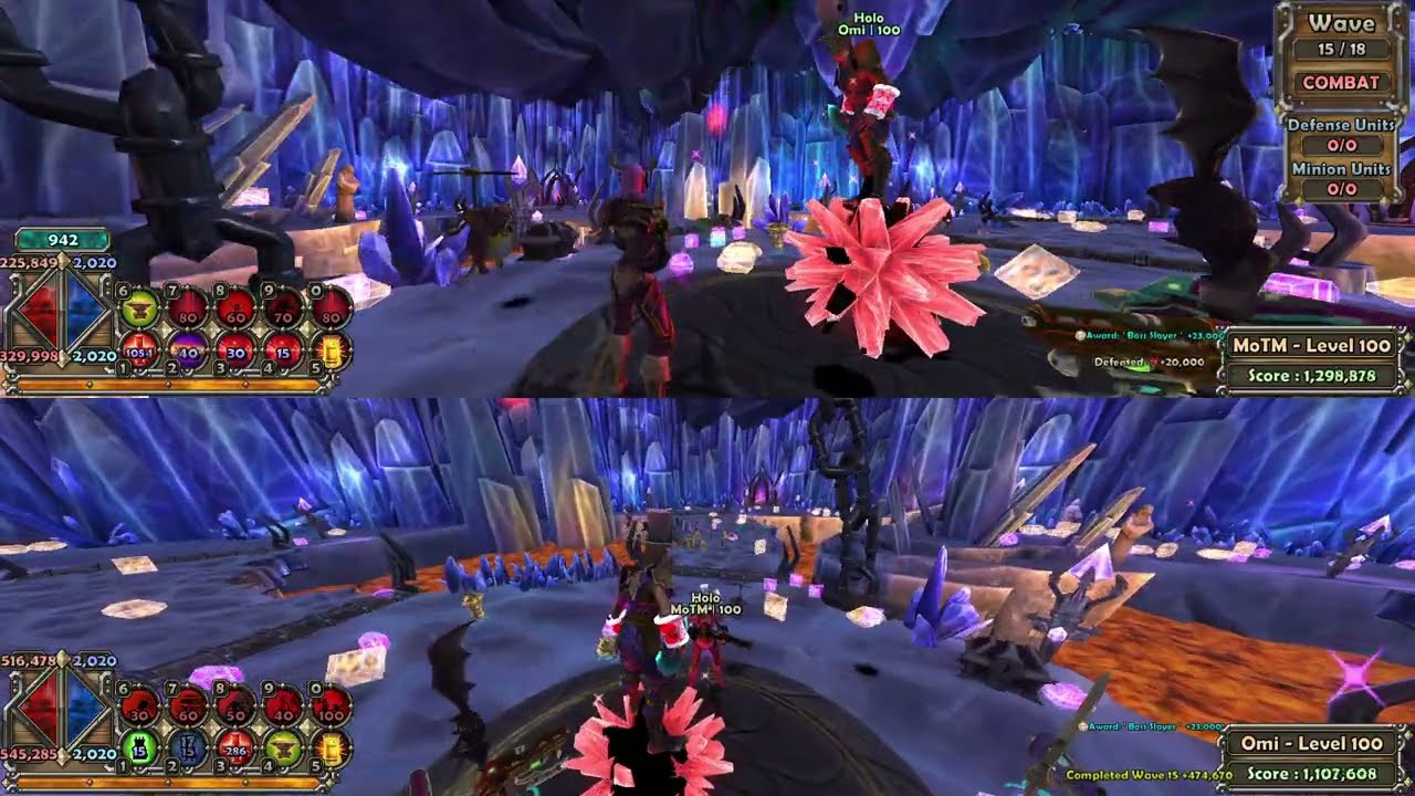 Dungeon Defenders - No Towers Allowed Crystal Cave NMHC (Solo 4p) 5:11 *UPDATED*