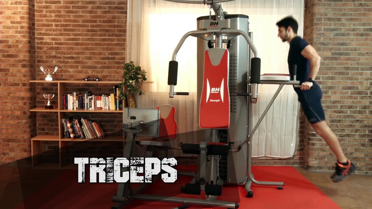 BH G152X Global Home Multi Gym with Leg Press Exercise Demonstration