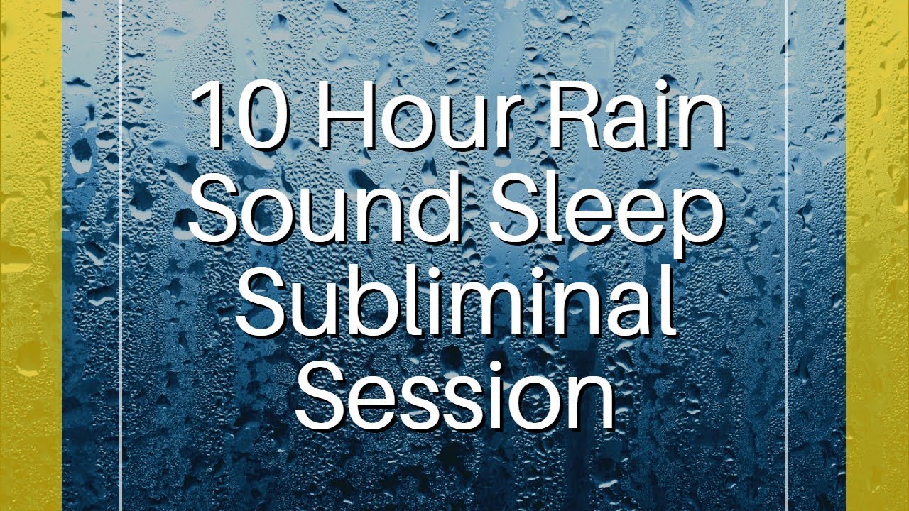 Confidence, Happiness & Motivation - (10 Hour) Rain Sound - Sleep Subliminal - By Minds in Unison