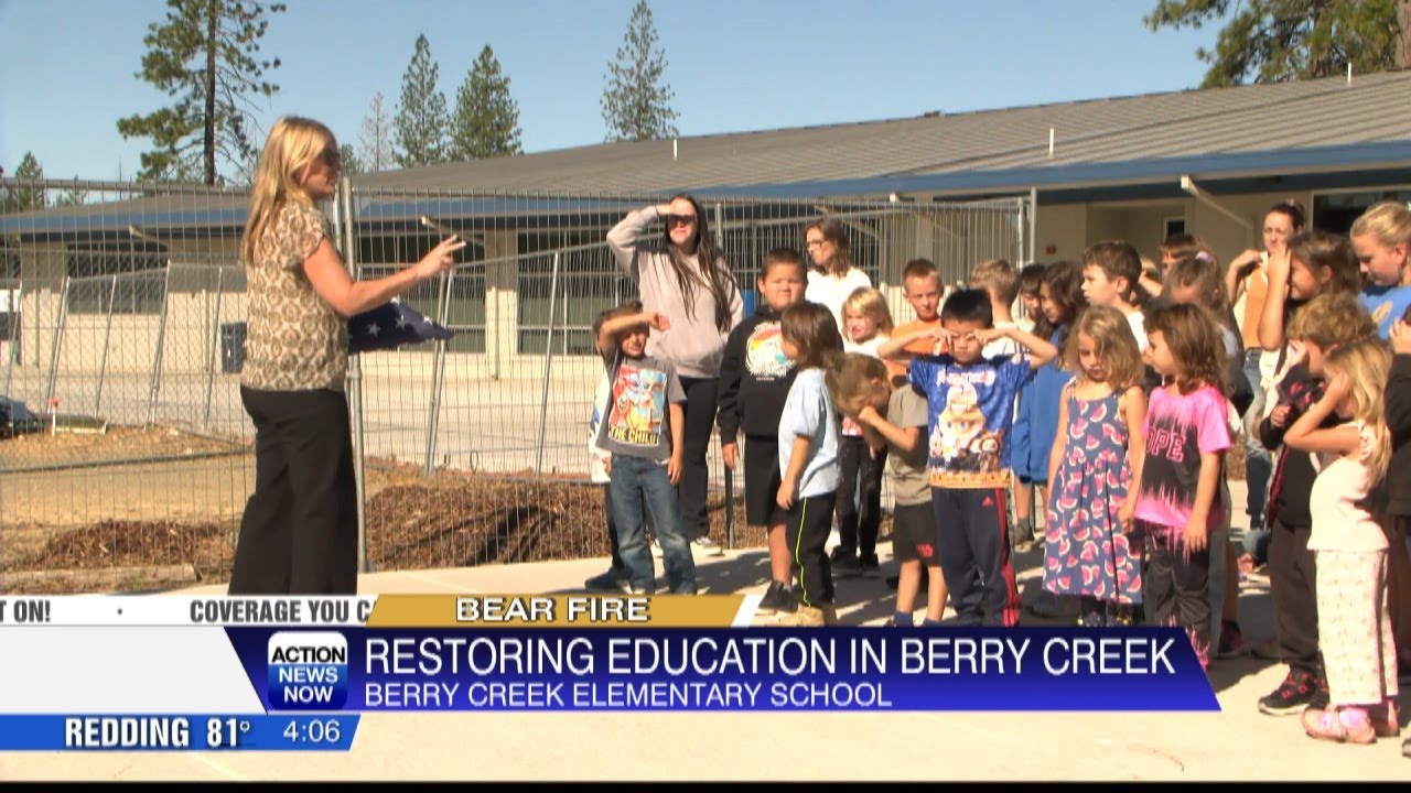 Berry Creek's Bear Fire recovery continues with school rebuild progress