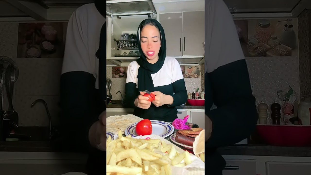 فطار اخر الليل 🥹