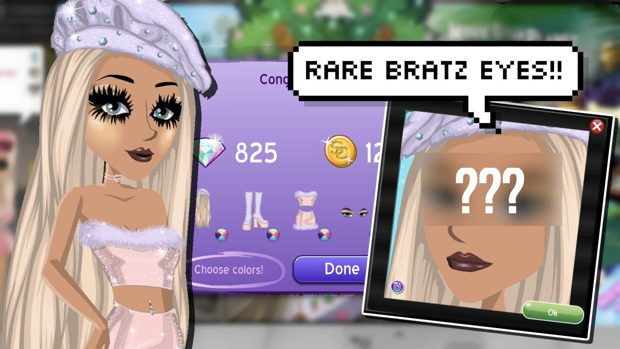 GETTING THE NEW DIAMOND PACK + RARE BRATZ EYES!! 😱