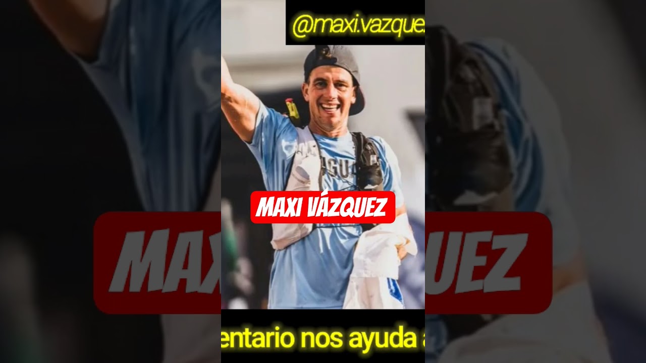 Maxi Vázquez y el trail uruguayo. 