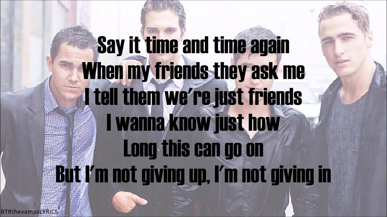 Big Time Rush - Words Mean Nothing (with lyrics)
