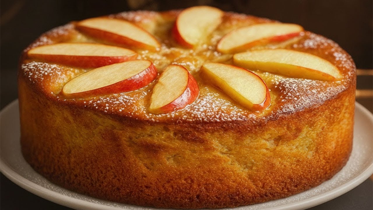 The Viral Apple Cake Recipe You NEED! So Simple, It's Crazy