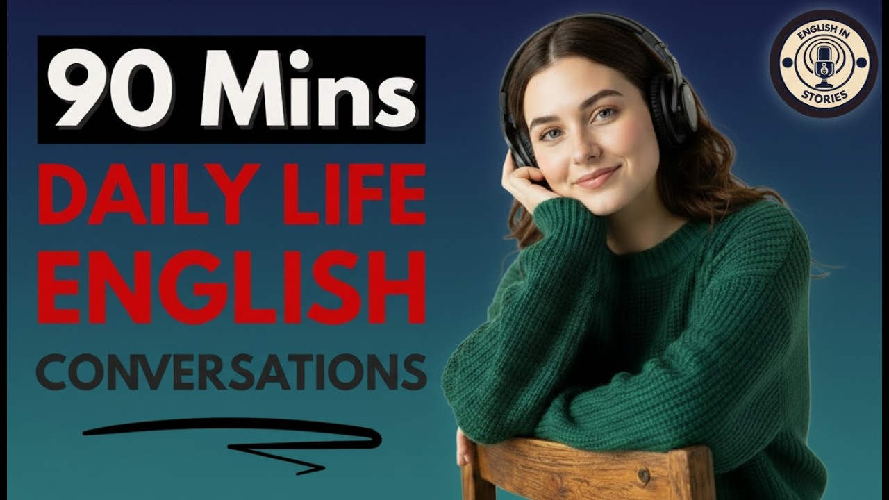 Real English Conversations for Beginners | Daily Listening & Speaking Practice